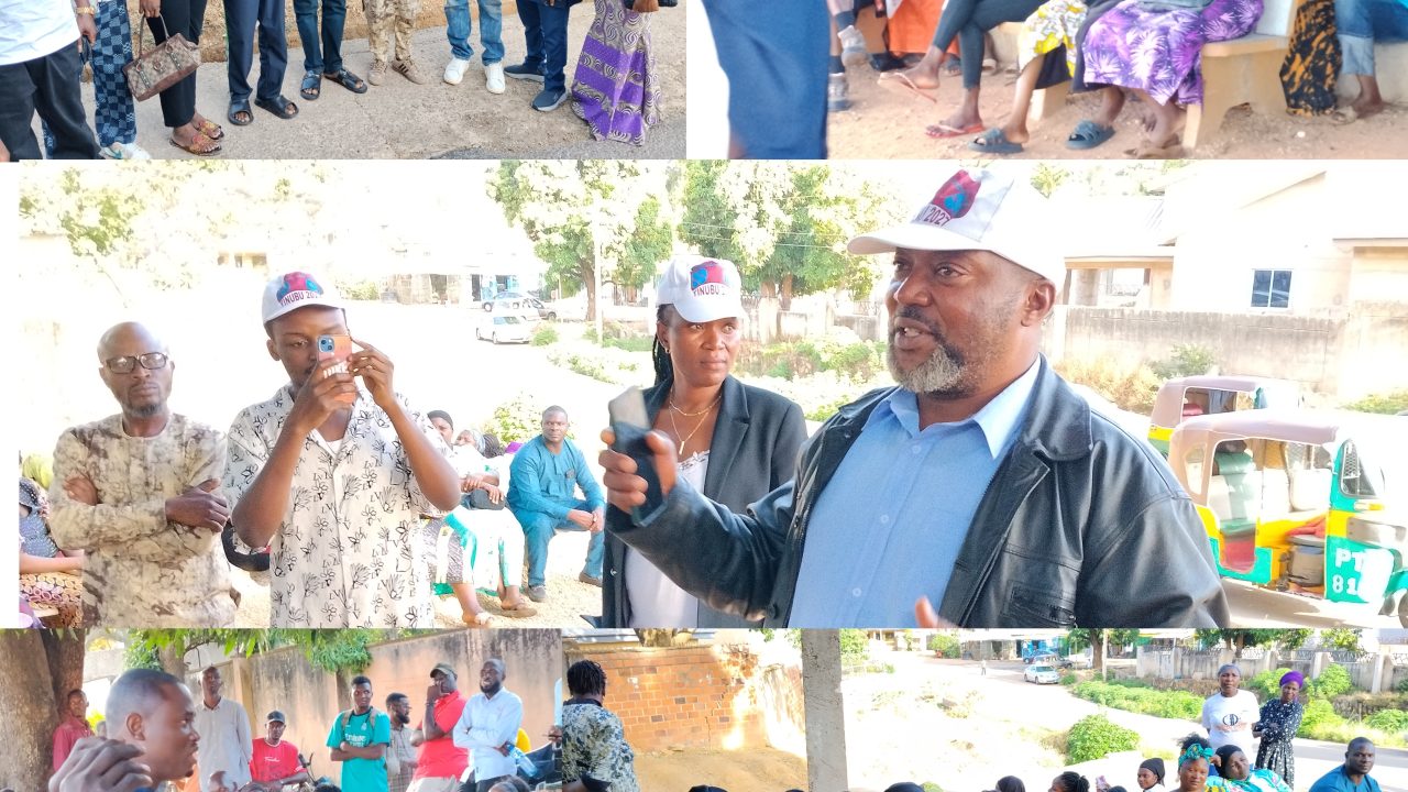 NORTH CENTRAL YOUTH MOVEMENT FOR TINUBU TEAM VISITS GRA COMMUNITY, PLEDGES YOUTH, WOMEN INCLUSION IN 2027 MOBILISATION