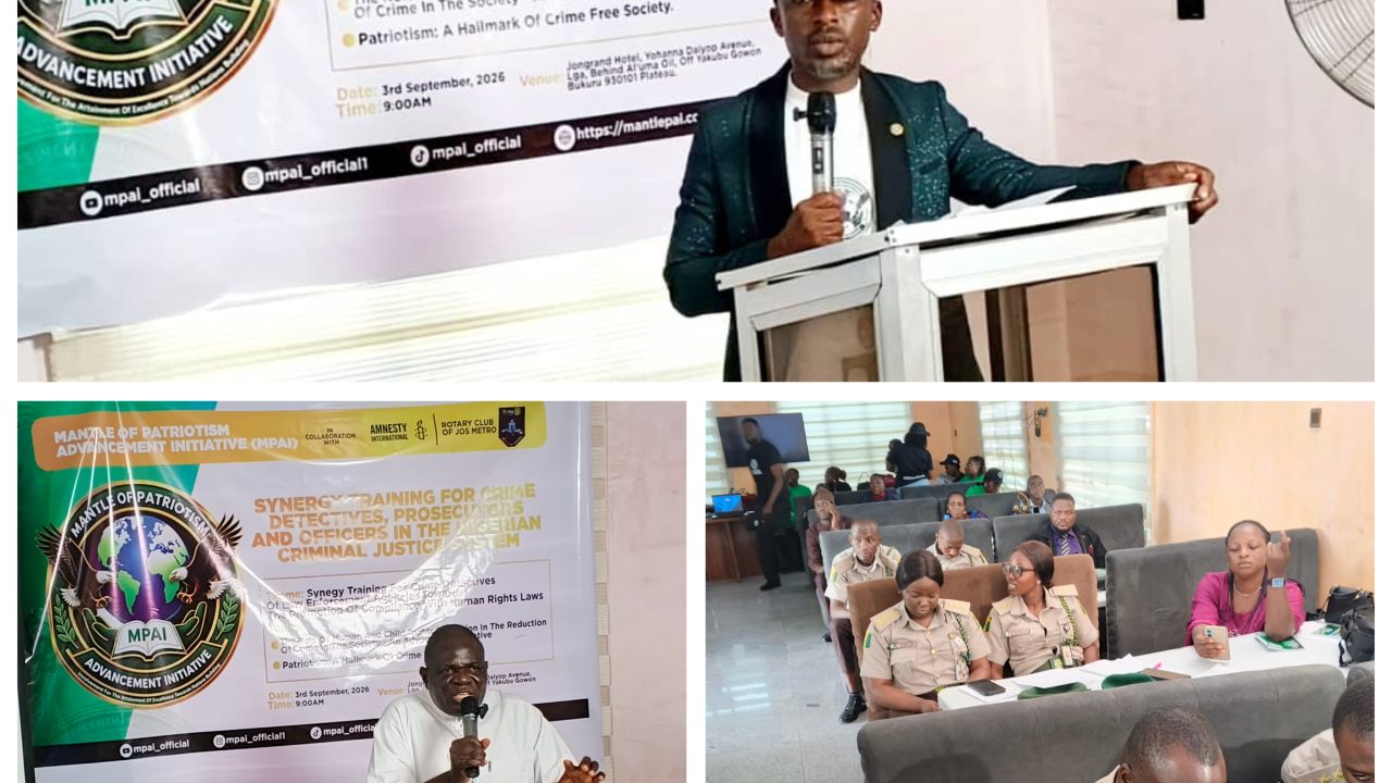 MPAI, AMNESTY INTERNATIONAL, ROTARY CLUB TRAIN LAW ENFORCEMENT OFFICERS ON HUMAN RIGHTS COMPLIANCE IN PLATEAU